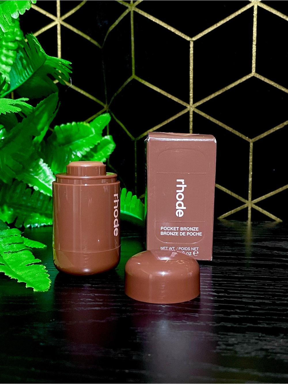 rhode Pocket Bronze Long-Wearing Cream Bronzer - Sunbed